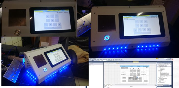 Türsteuerung mit Raspberry Pi und Touchdisplay