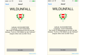 Wildunfall-App
